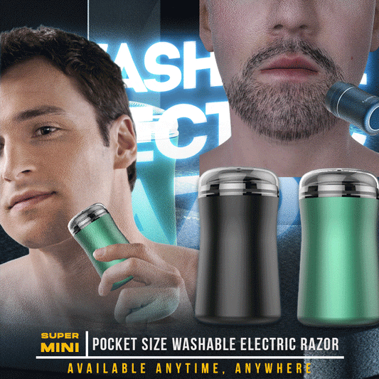 Portable Electric Shaver Razor, Pocket Size & Waterproof