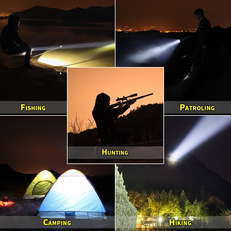 A100 outdoor LED mini flashlight T6