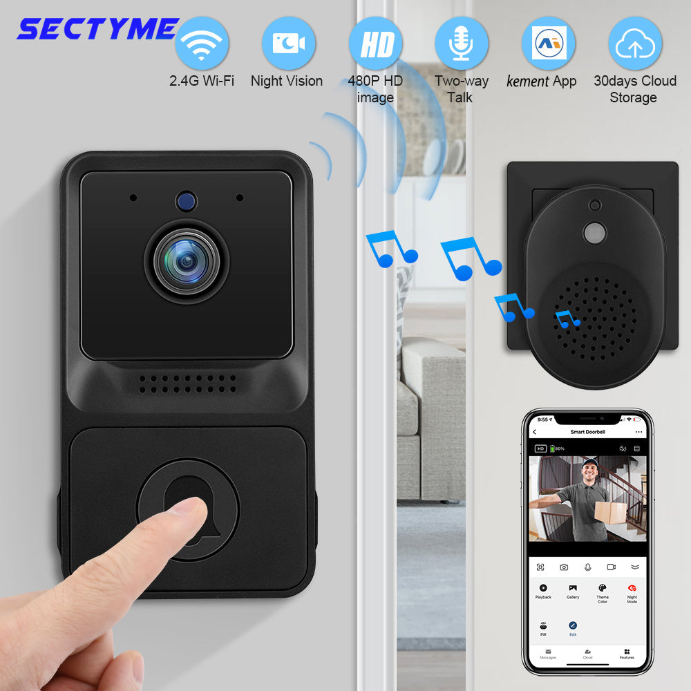 Doorbell security & surveillance camera