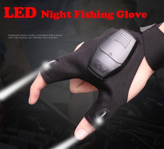 LED Flashlight Glove