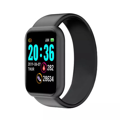 Y68 Smart Watch Heart Rate Blood Pressure & oxygen level
